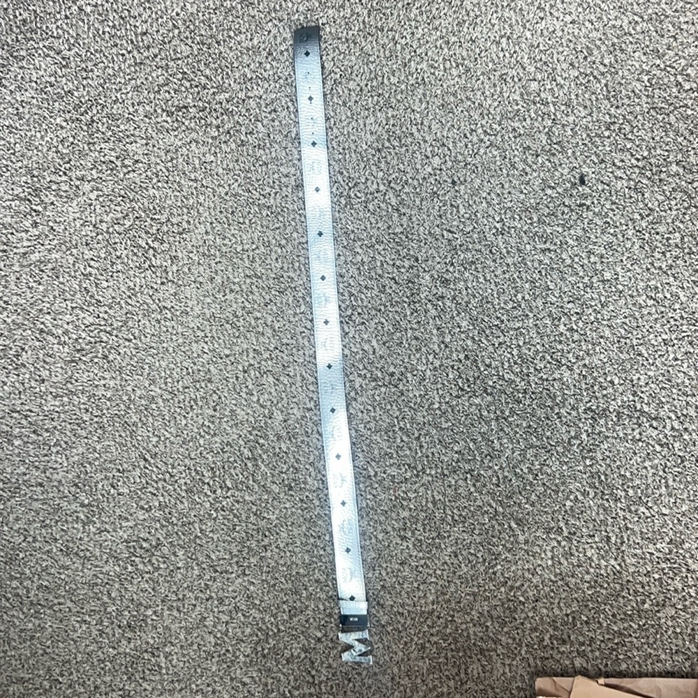 MCM belt (Silver)